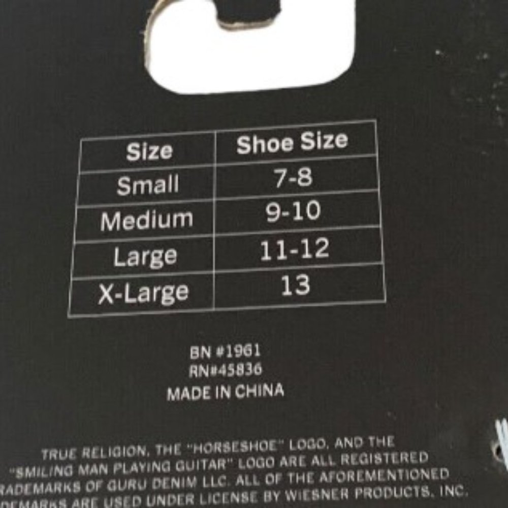 True Religion Slippers Dark Denim Men's - Picture 3 of 3